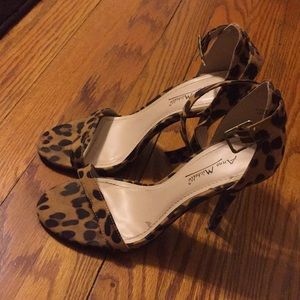 Cheetah print heels